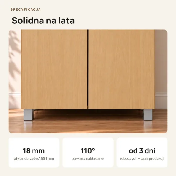 Szafa podwójna - Buk