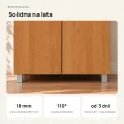 Szafa podwójna - Olcha