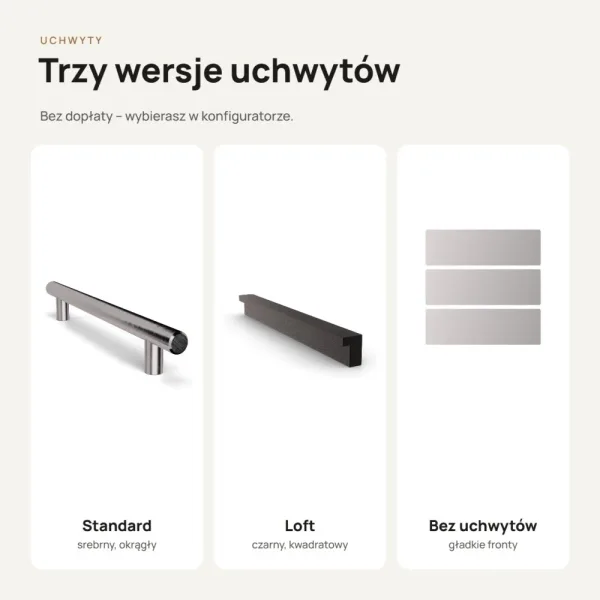 Kontenerek pod biurko - Biały