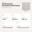 Kontenerek pod biurko - Biały