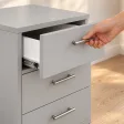 Kontenerek pod biurko - Szary