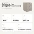 Kontenerek pod biurko - Szary