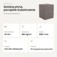 Kontenerek pod biurko - Grafit