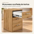 Kontenerek pod biurko - Dąb Złoty