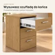 Kontenerek pod biurko - Dąb Kamienny