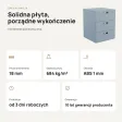 Kontenerek pod biurko - Niebieski