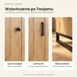 Komoda metalowa Dąb Złoty- kolekcja Metalove