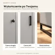 Komoda metalowa szary - kolekcja Metalove