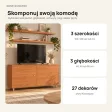 Komoda skandynawska olcha - Kolekcja SCANDI