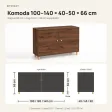 Komoda skandynawska orzech - Kolekcja SCANDI