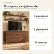 Komoda skandynawska orzech - Kolekcja SCANDI