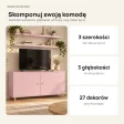 Komoda skandynawska róż - Kolekcja SCANDI