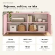 Komoda skandynawska róż - Kolekcja SCANDI