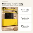 Komoda skandynawska żółty - Kolekcja SCANDI