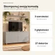 Komoda skandynawska szary - Kolekcja SCANDI