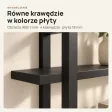 Półka metalowa czarna loftowa
