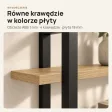 Półka metalowa Dąb Kamienny loftowa