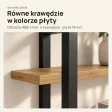 Półka metalowa Dąb Złoty loftowa