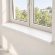 Parapet wewnętrzny na wymiar - Biały