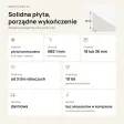 Parapet wewnętrzny na wymiar - Biały