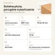 Parapet wewnętrzny na wymiar - Buk