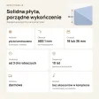 Parapet wewnętrzny na wymiar - Niebieski