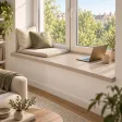 Parapet wewnętrzny na wymiar - Cappuccino