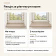 Parapet wewnętrzny na wymiar - Cappuccino