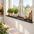 Parapet wewnętrzny na wymiar - Czarny