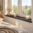 Parapet wewnętrzny na wymiar - Czarny