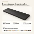 Parapet wewnętrzny na wymiar - Czarny