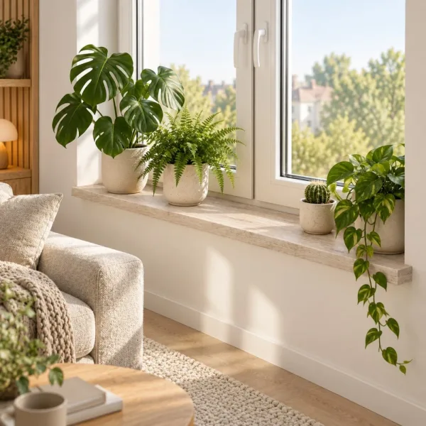 Parapet wewnętrzny na wymiar - Dąb Sonoma