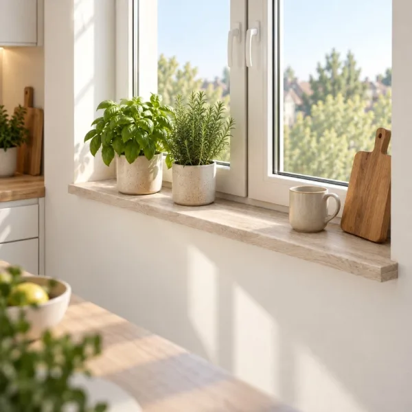 Parapet wewnętrzny na wymiar - Dąb Sonoma