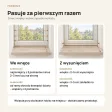 Parapet wewnętrzny na wymiar - Dąb Sonoma