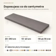 Parapet wewnętrzny na wymiar - Grafit