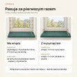 Parapet wewnętrzny na wymiar - Zielony