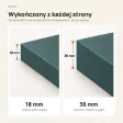 Parapet wewnętrzny na wymiar - Zielony