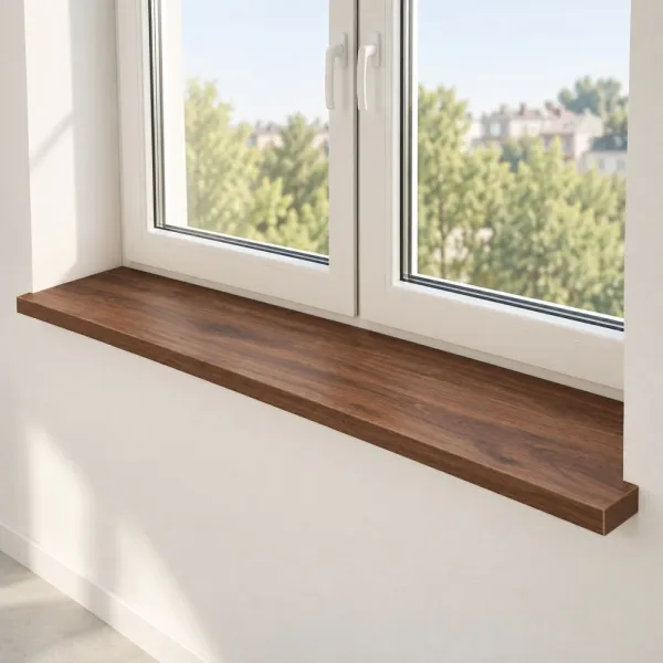 Parapet wewnętrzny na wymiar - Orzech