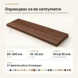 Parapet wewnętrzny na wymiar - Orzech