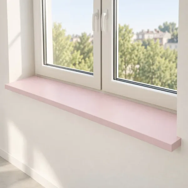 Parapet wewnętrzny na wymiar - Różowy