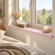 Parapet wewnętrzny na wymiar - Różowy