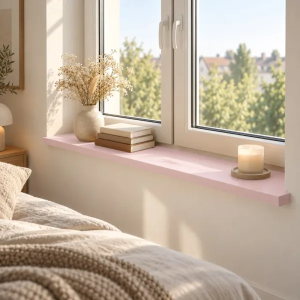 Parapet wewnętrzny na wymiar - Różowy