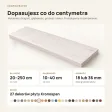 Parapet wewnętrzny na wymiar - Sosna