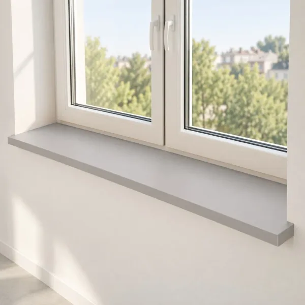 Parapet wewnętrzny na wymiar - Szary