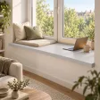 Parapet wewnętrzny na wymiar - Szary