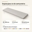 Parapet wewnętrzny na wymiar - Szary