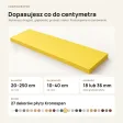 Parapet wewnętrzny na wymiar - Żółty