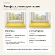Parapet wewnętrzny na wymiar - Żółty