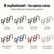 Metalowy stojak na rower spiralny czarny