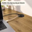 Biurko szkolne narożne Aga - Dąb Kamienny